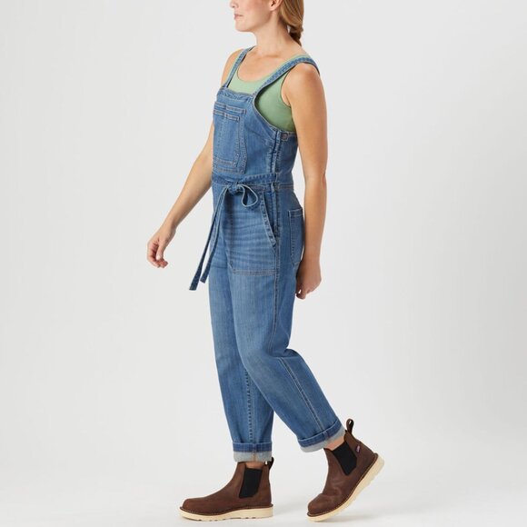 Duluth Daily Denim Overall Jumpsuit 4 Regular - Picture 1 of 6